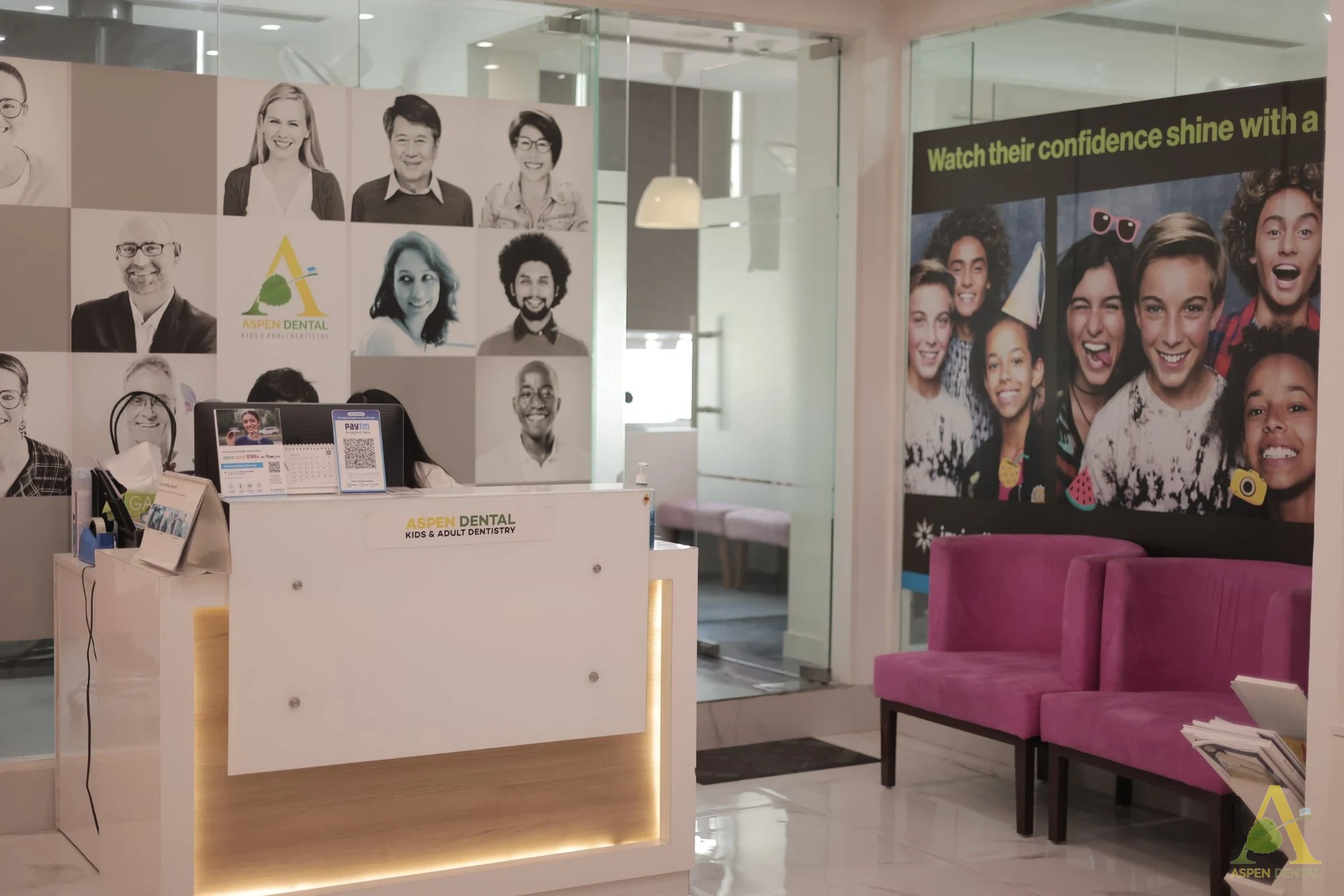 Aspen Dentals reception